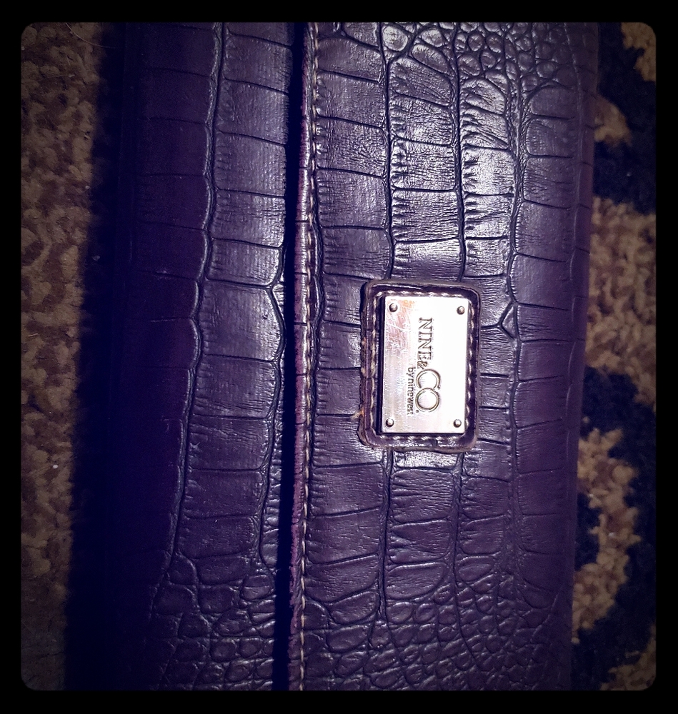 Purple Nine and Co Wallet